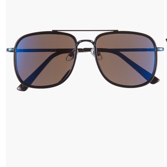 Vince Camuto Accessories - New Vince Camuto Blue Metallic 54mm Navigator Sunglasses Designer Outdoor Summer